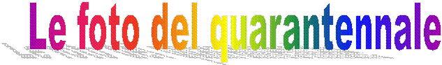 Le foto del quarantennale